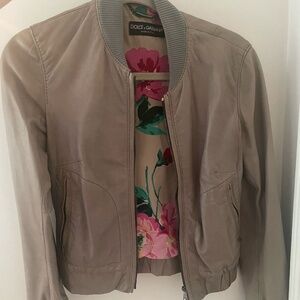 Vintage Dolce & Gabbana Leather Jacket